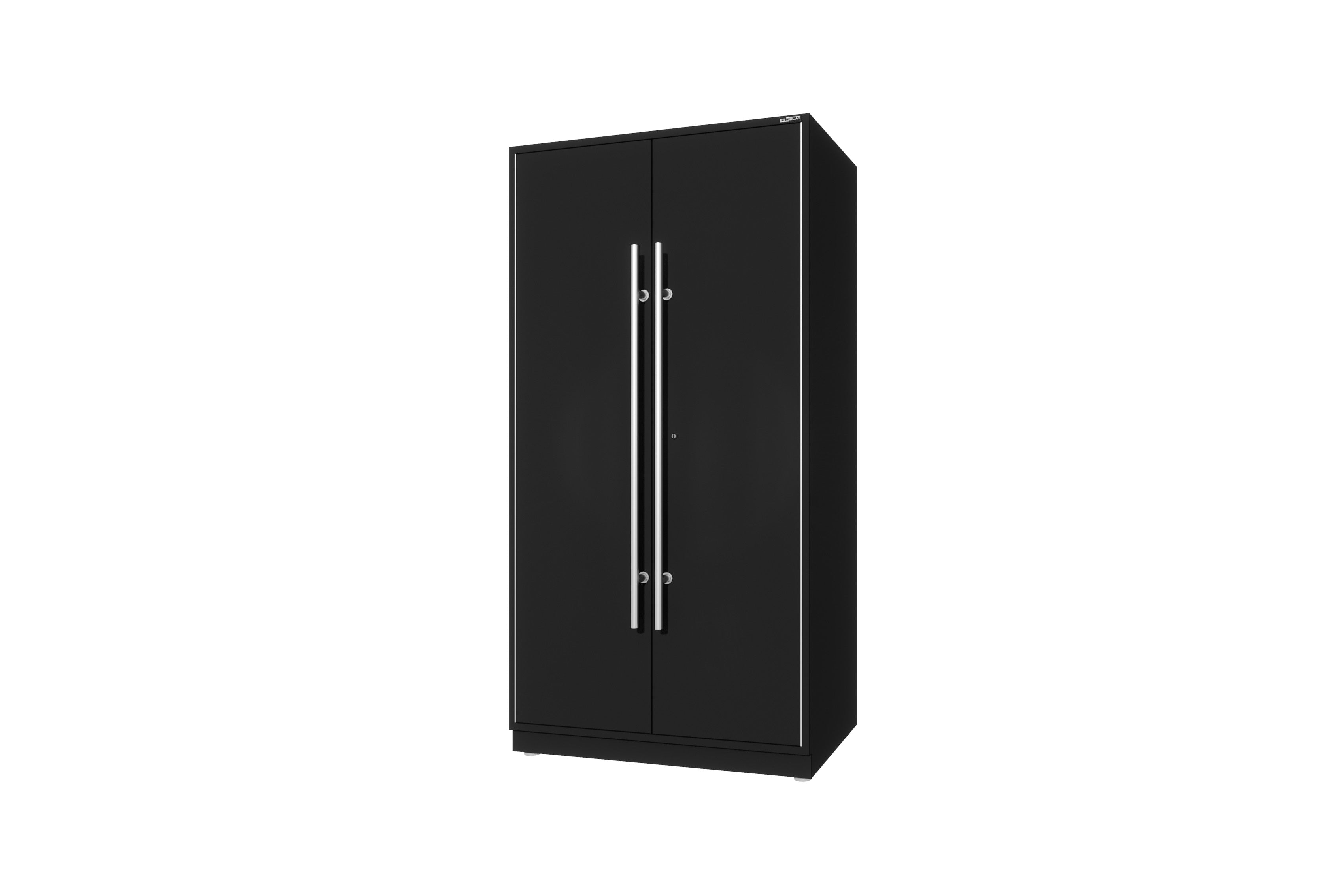 ProSlat LUX Locker Cabinet - 40 Inch Wide Metal Storage Organizer for Garage, Office & Workshop | Heavy Duty Wall Mounted Shelving Unit