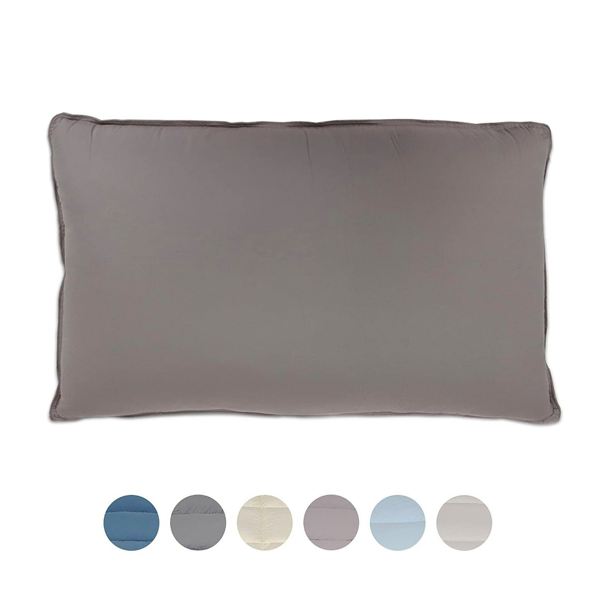 Hypoallergenic Down Alternative Pillow - Soft & Supportive Memory Foam for Side, Back & Stomach Sleepers | Perfect for Bedroom, Guest Room & Travel | Breathable & Machine Washable