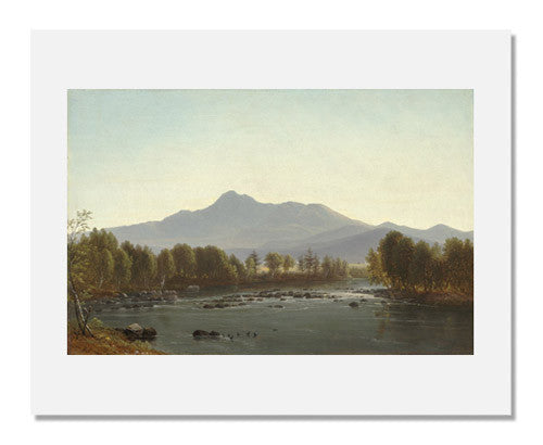 Benjamin Champney Mount Chocorua New Hampshire Art Print - Vintage Landscape Painting Wall Decor for Home, Office & Cabin