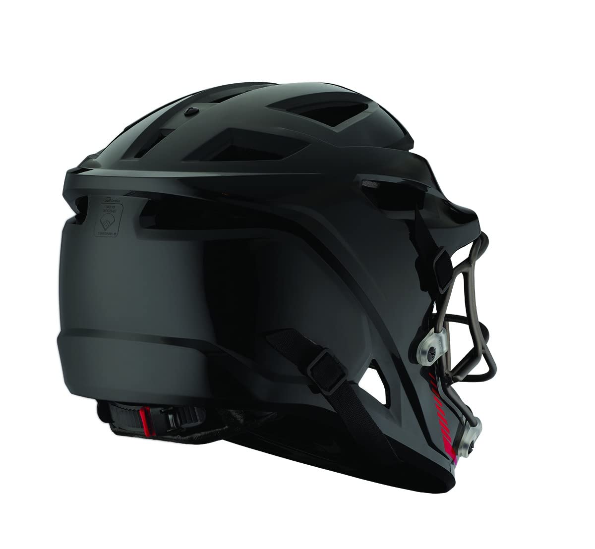 Easton Hellcat Slowpitch Softball Helmet - NOCSAE Certified Pitcher & Fielder Mask for Adult Players - Matte Black/White/Red Styles - Perfect for Slowpitch Games, Tournaments & Practice Sessions