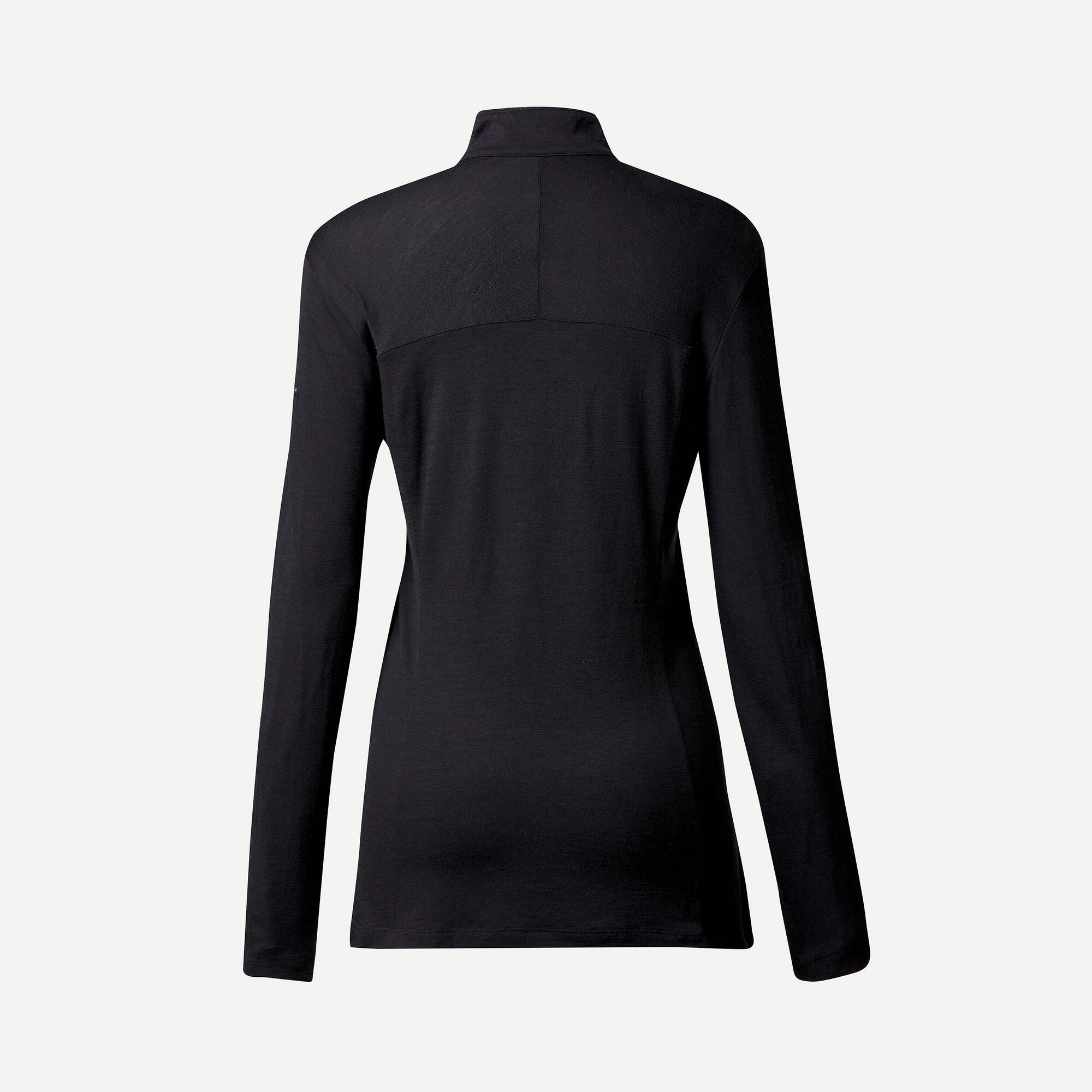 Simond Women's MT500 Merino Wool Long Sleeve Zip Neck Thermal Shirt - Perfect for Hiking, Skiing & Winter Outdoor Activities