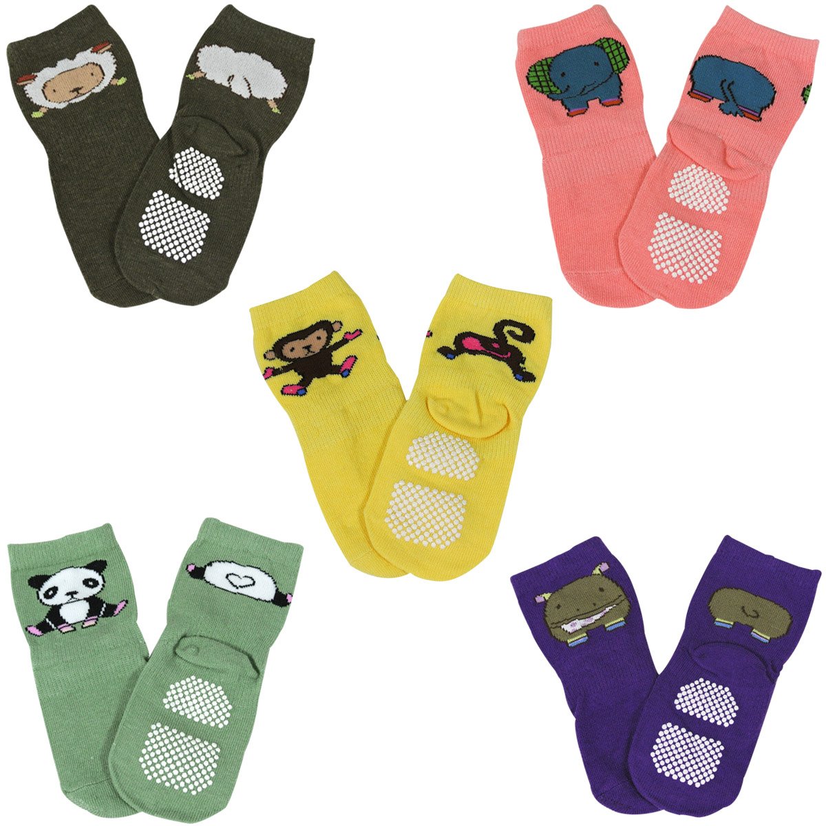Wrapables Fun with Animal Slippers - Cozy & Playful House Shoes for Kids & Adults - Perfect for Indoor Comfort, Gifts & Themed Parties