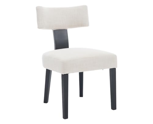 Linen-cream-black Wood