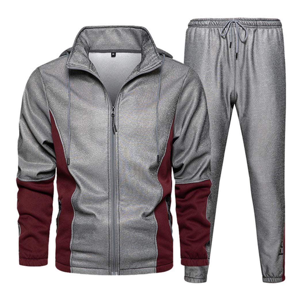 Men's 2 Piece Tracksuit Set - Breathable Jogging Sportswear for Running, Football & Casual Wear | Gym & Outdoor Fitness Outfit