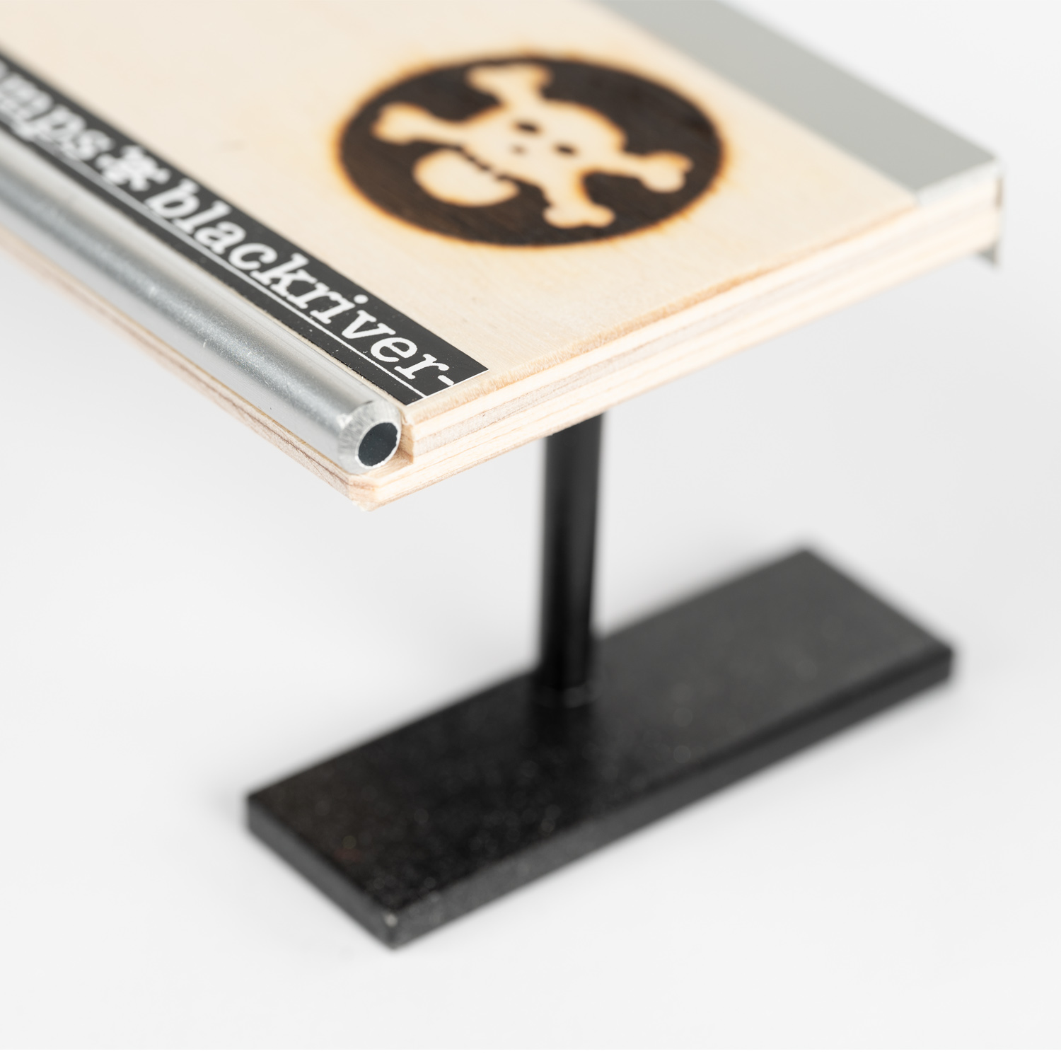 Blackriver Fingerboard Ramps - Professional Skateboard Mini Ramps for Fingerboards - Perfect for Locker Room Bench & Indoor Skateboarding Practice
