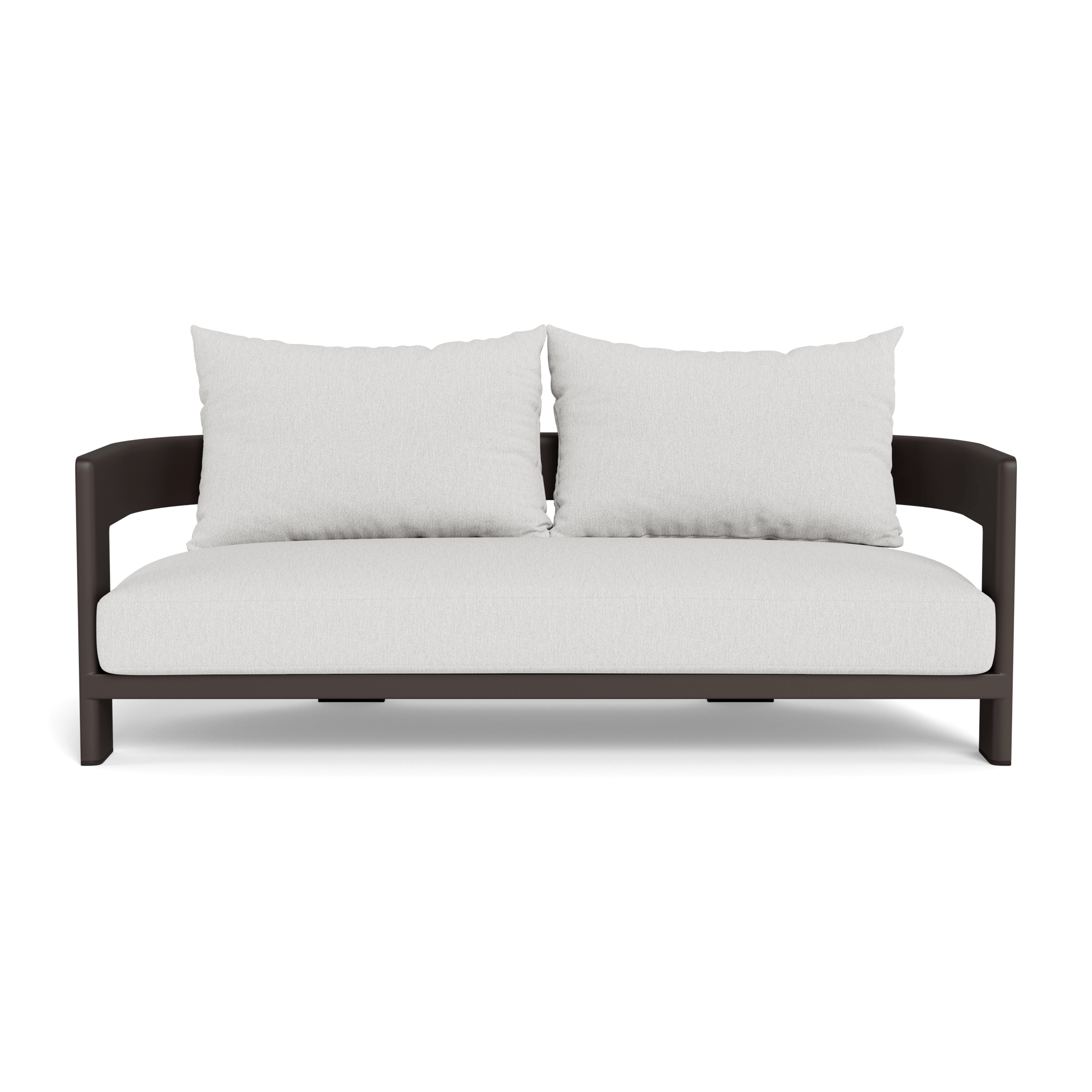 Victoria Aluminum 2-Seat Outdoor Patio Sofa - Lightweight & Weather-Resistant for Garden, Poolside, or Balcony Relaxation