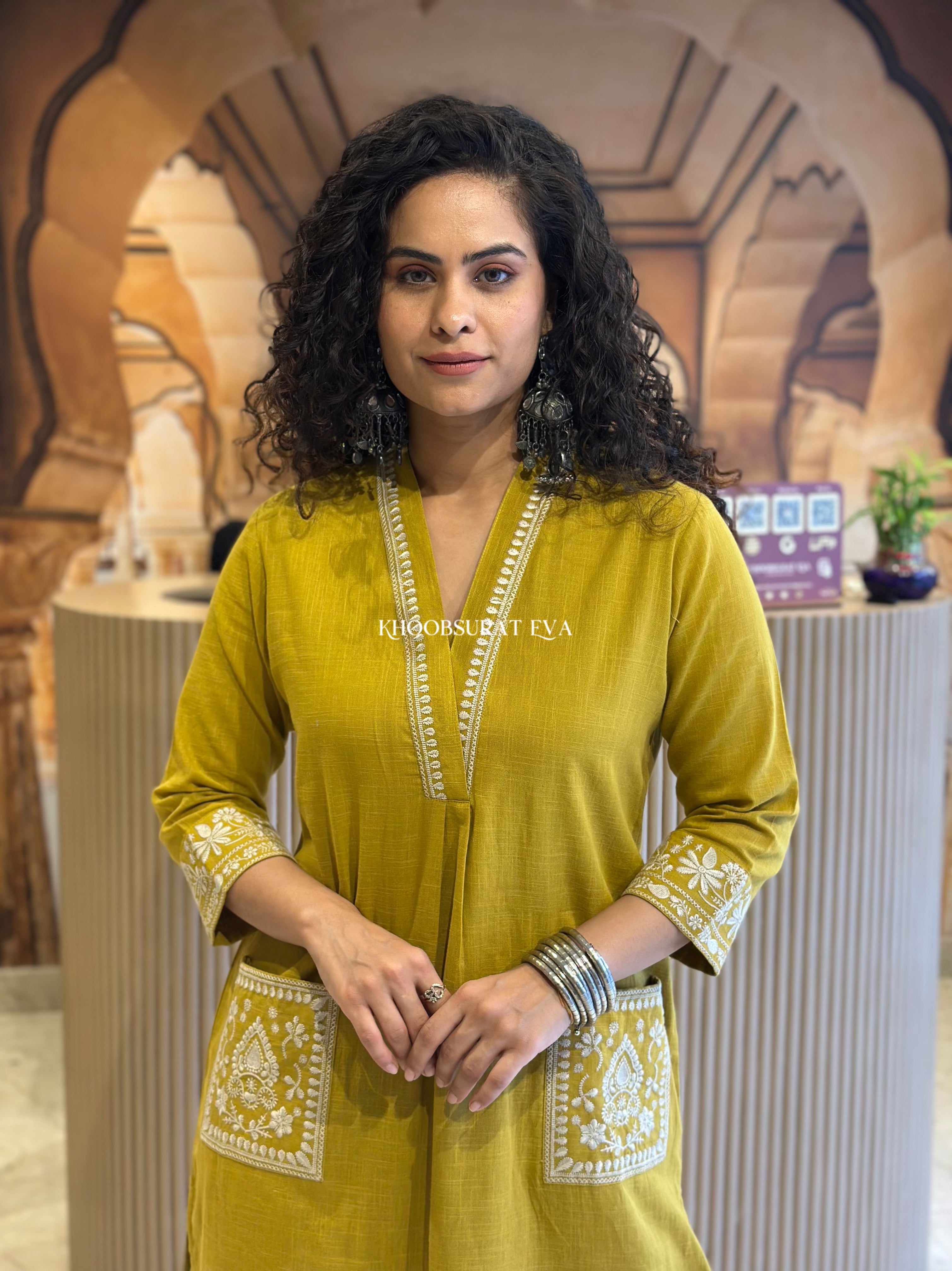 Stylish Women's Summer Kurta Set with Palazzo Pants - Comfortable Cotton Ethnic Outfit for Casual Wear, Festivals & Parties