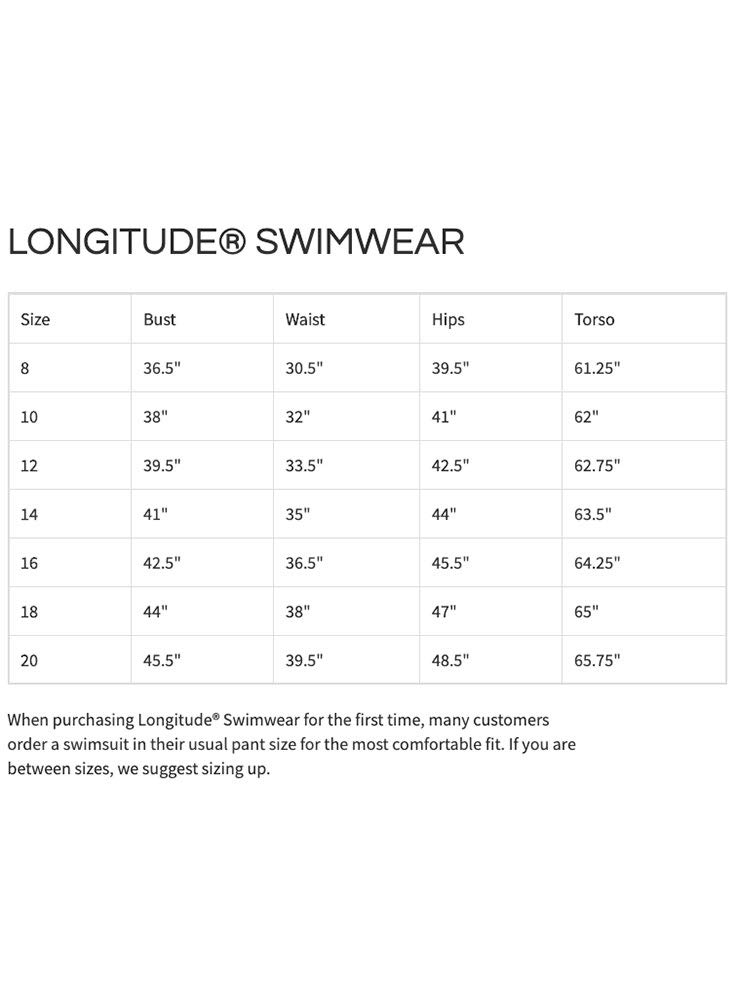 Longitude Women's One Piece Swimsuit - Crossover Inset Tank with Soft Cup Support, Comfortable Bathing Suit for Swimming, Beach & Pool Activities