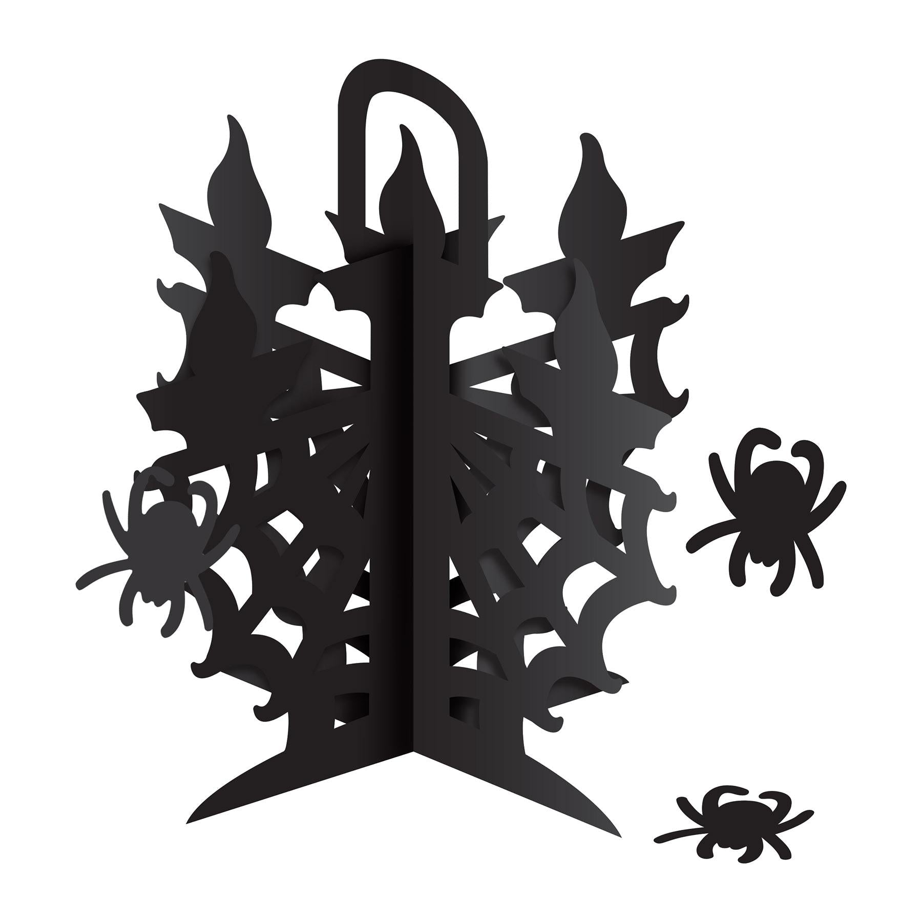 12 Pack Beistle Halloween 3D Candelabra Centerpiece Decorations - Spooky Table Centerpiece for Halloween Party, Dinner, and Home Decor