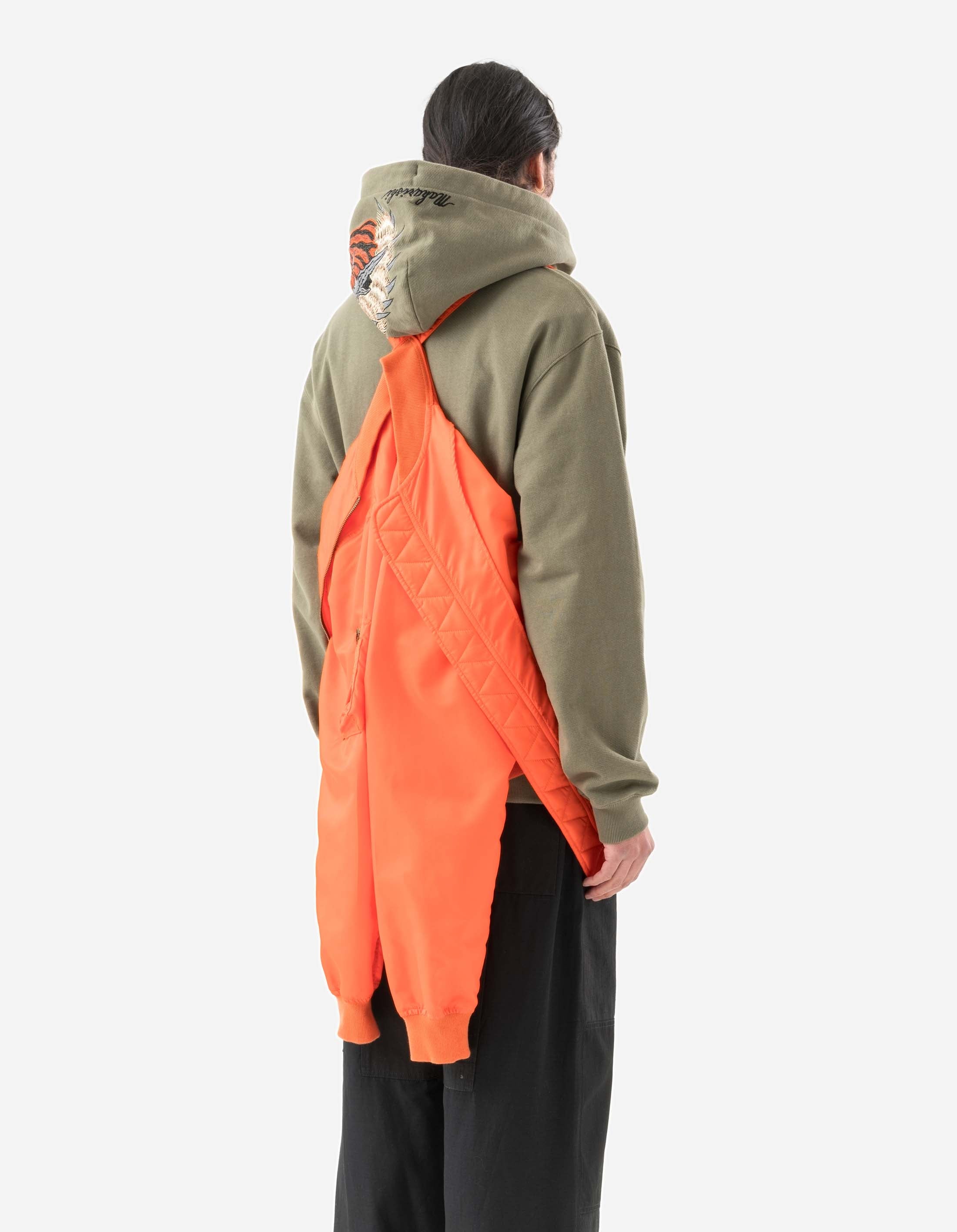 6112 Maharishi Flight Jacket Blaze - Lightweight Waterproof Windbreaker for Men & Women - Perfect for Outdoor Adventures, Travel & Urban Style