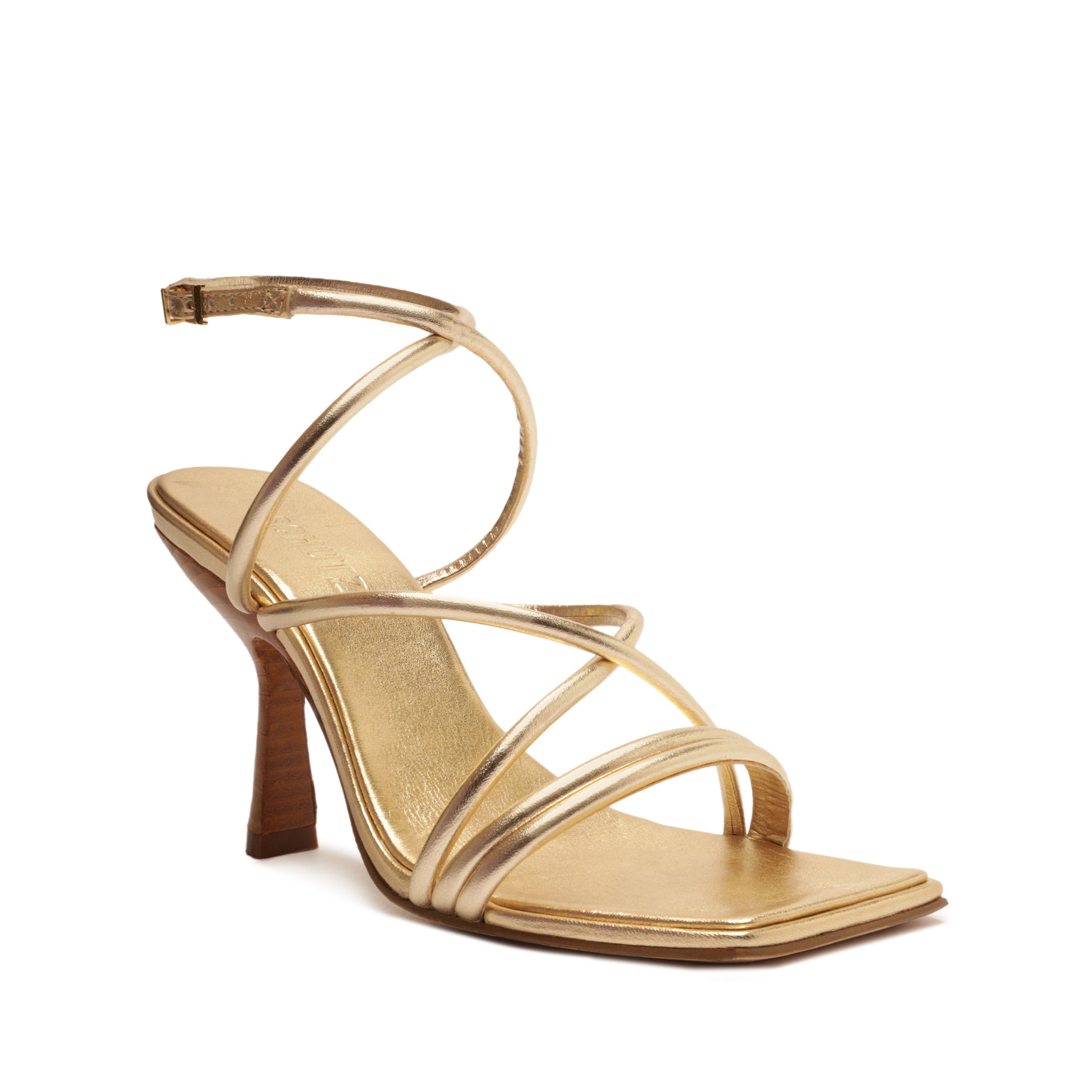 Phoeby Metallic Leather Sandal - Women's Fashion Gladiator Sandals for Summer | Comfortable & Stylish Footwear for Beach, Vacation and Casual Outings