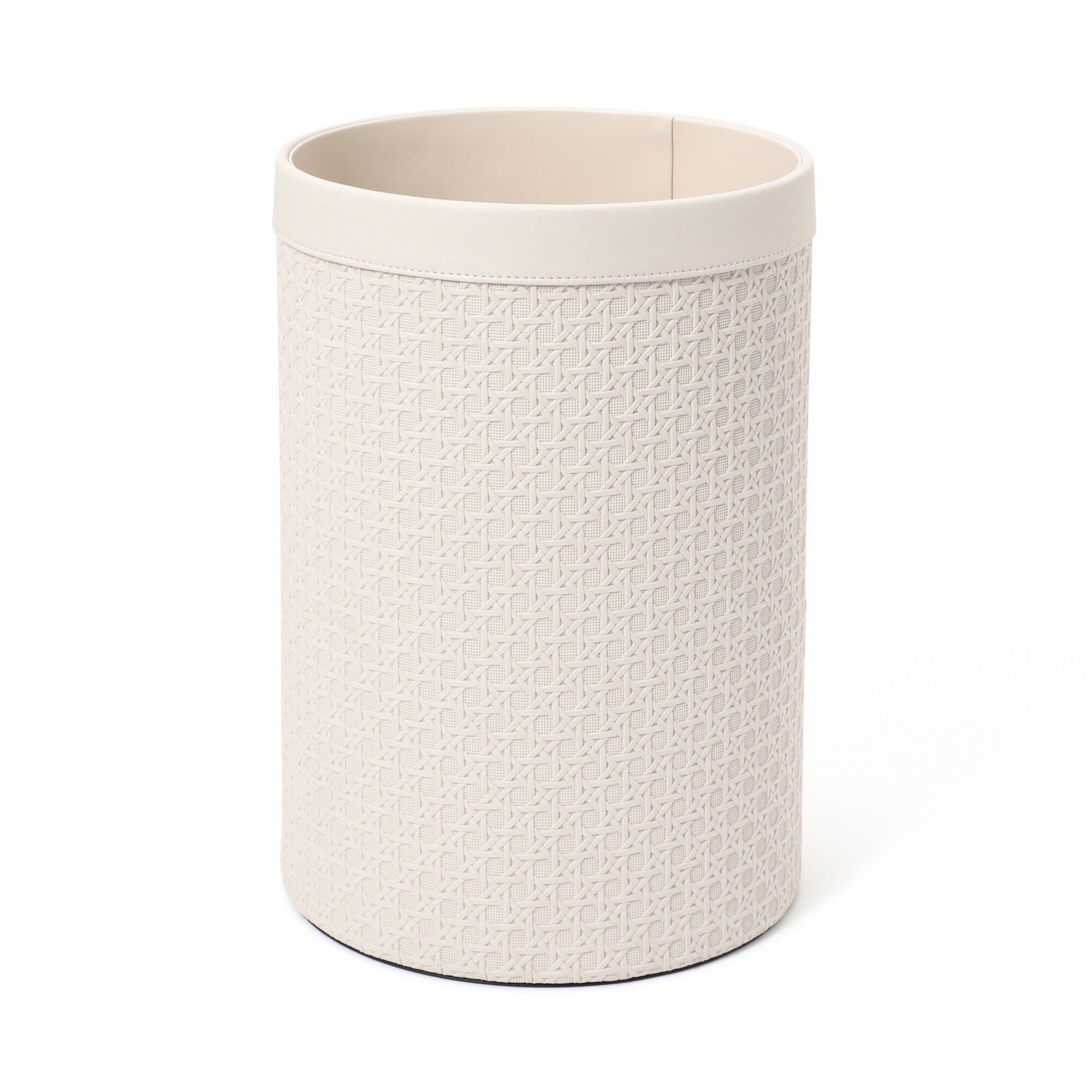 Embossed Dust Box Medium Ivory - Elegant Storage Solution for Home, Office & Bathroom Organization