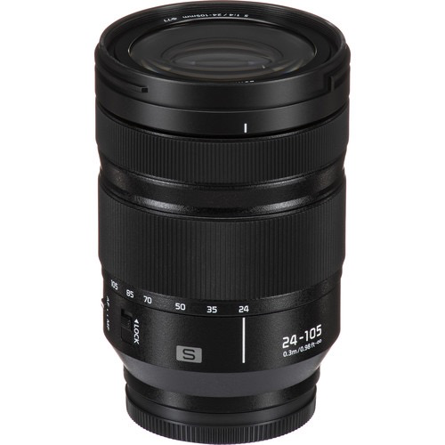 Panasonic Lumix S 24-105mm f/4 Macro OIS Lens - Full Frame Mirrorless Camera Lens with Optical Image Stabilization for Portrait, Travel & Low Light Photography