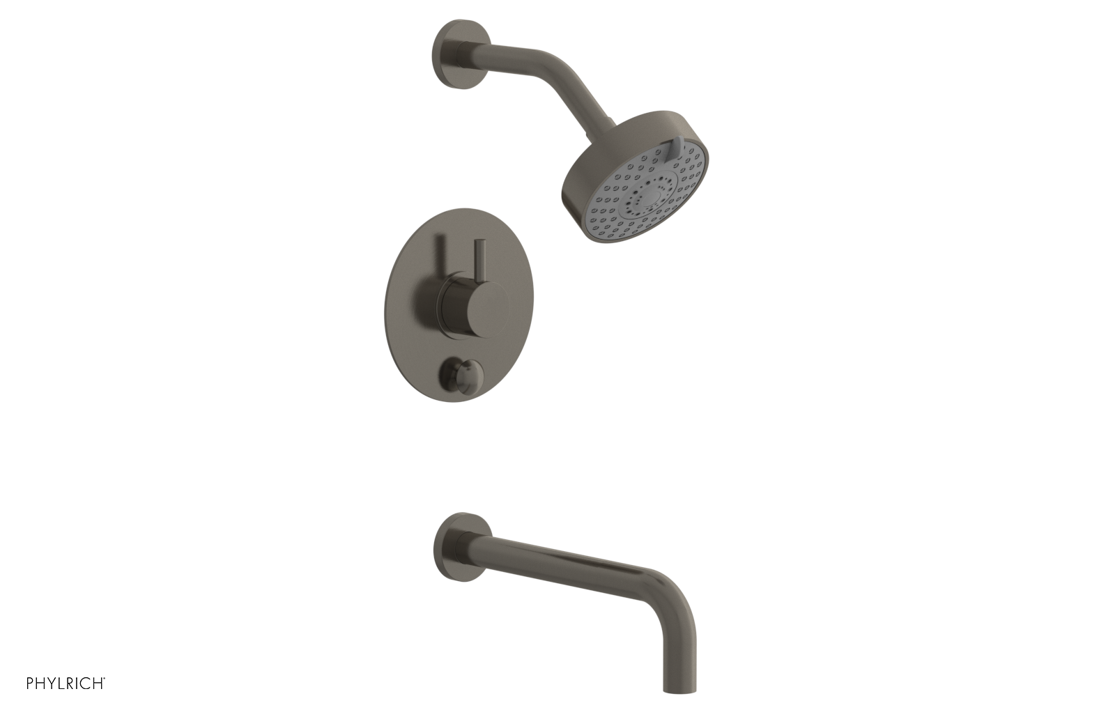 BASIC II 10 Pressure Balance Tub and Shower Faucet Set - 230 29 10 - Perfect for Bathroom Renovation & Modern Home Upgrades