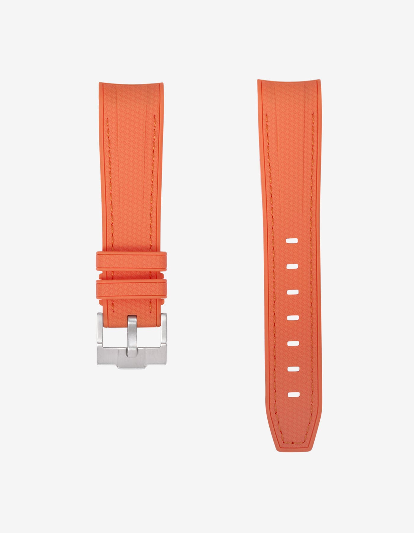 Omega x Swatch MoonSwatch Mission On Earth Lava Rubber Strap - Durable Replacement Watch Band for Outdoor & Casual Wear