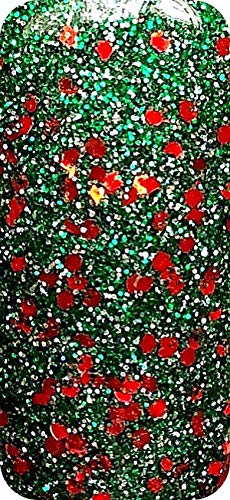 SHEBA Premium Acrylic Glitter Powder for Nails - 1OZ (28g) - HOLLY Collection - Perfect for Nail Art, Manicures, Pedicures & DIY Nail Designs