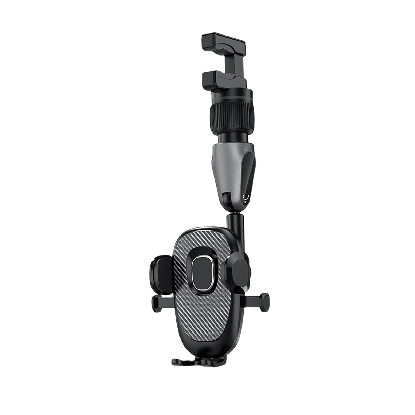 360° Rotating Adjustable Phone Holder for Car Dashboard - Universal 5-7.2 Inch Smartphone Mount with Rearview Mirror Function - Perfect for GPS Navigation, Hands-Free Calling & Road Trips