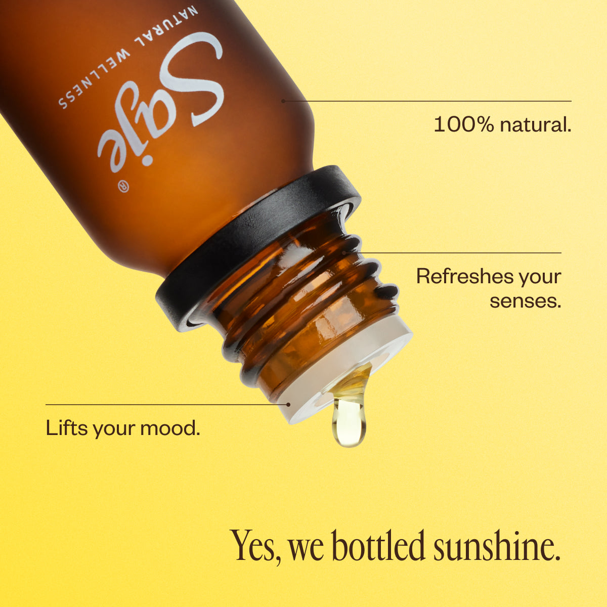 Liquid Sunshine® - Premium Vitamin D3 Drops for Immune Support & Bone Health - Perfect for Daily Wellness & Indoor Lifestyles