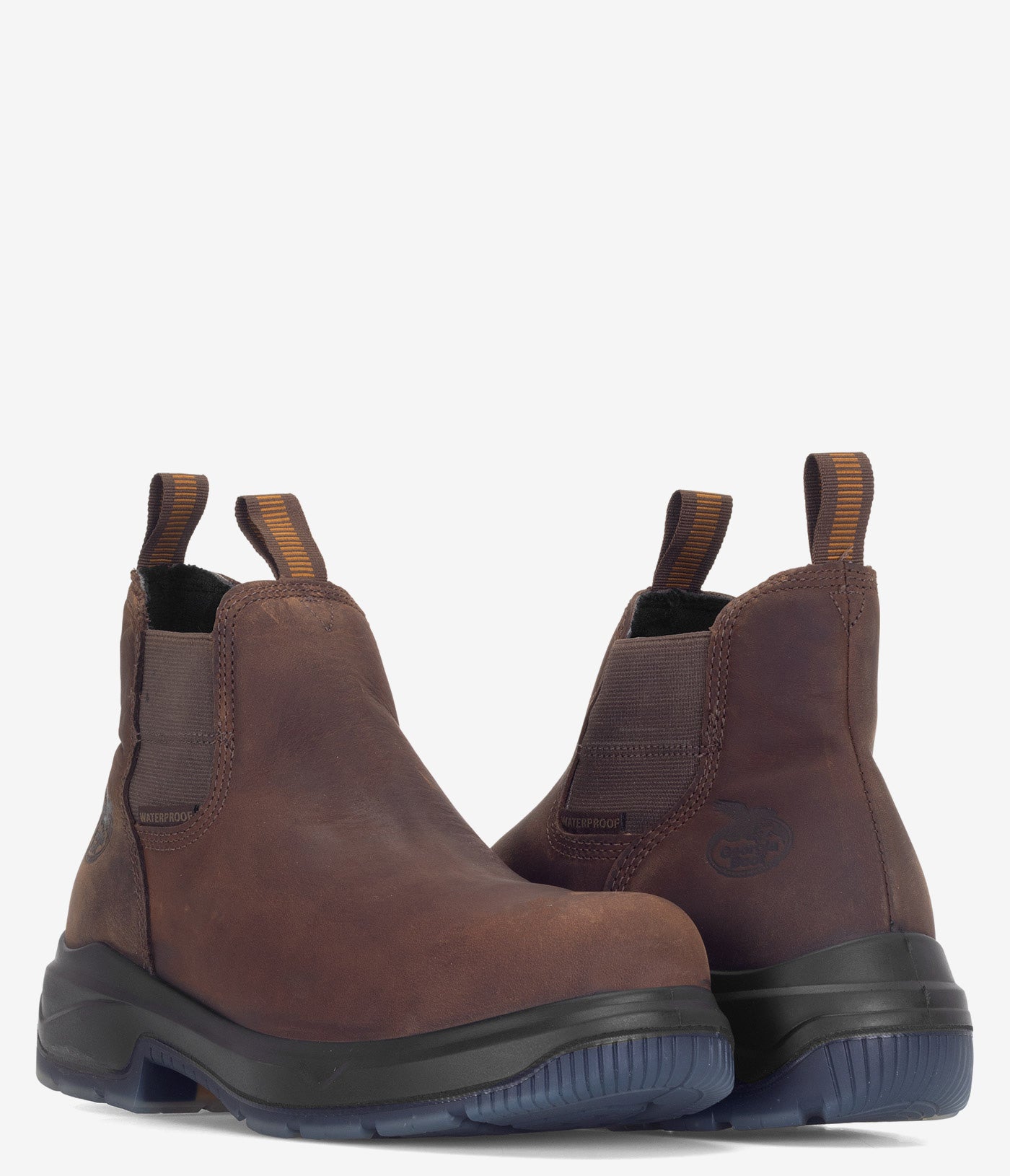 Georgia Boot Flxpoint Ultra Composite Toe Waterproof Chelsea Work Boots for Men - Durable & Comfortable for Construction, Warehouse & Outdoor Work
