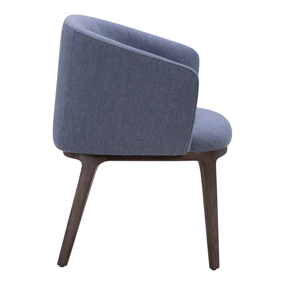 Tristan Lohner Event Armchair Wendelbo - Modern Accent Chair for Living Room, Bedroom & Office - Stylish Upholstered Lounge Chair with Wooden Legs - Perfect for Home Decor, Reading & Relaxing