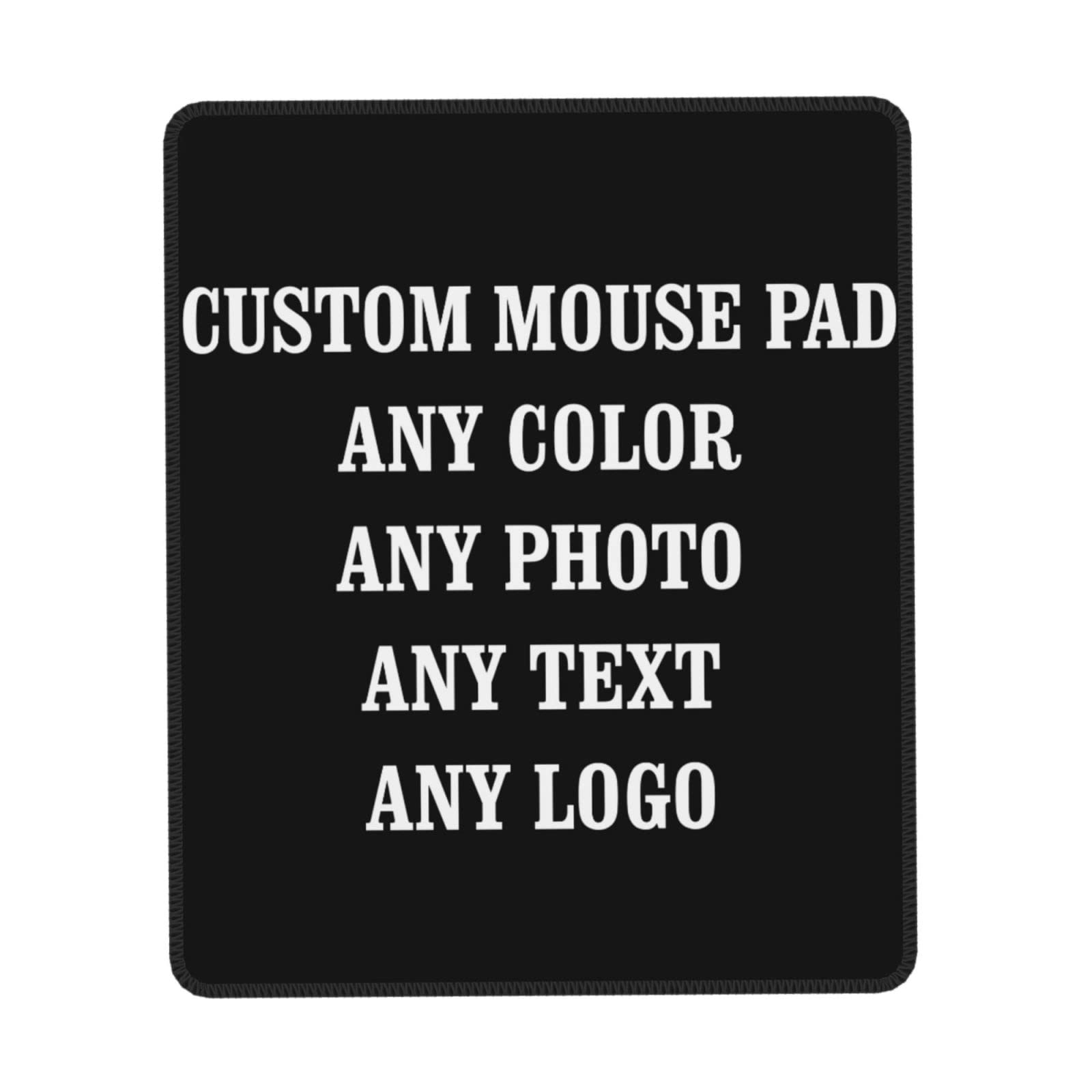 Custom Photo Mouse Pad - Personalized with Your Picture, Text & Logo - 7 x 8.6 Inch Office & Gaming Mouse Mat - Perfect for Work, Gaming & Unique Gifts