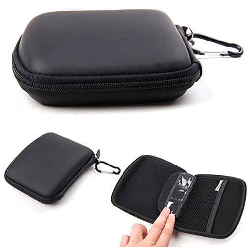 **EVA Hard Shell Carry Case Bag Cover for Garmin TomTom 5-Inch GPS Navigator - Durable Protector for NAV GPS Devices - Perfect for Travel, Hiking & Road Trips**