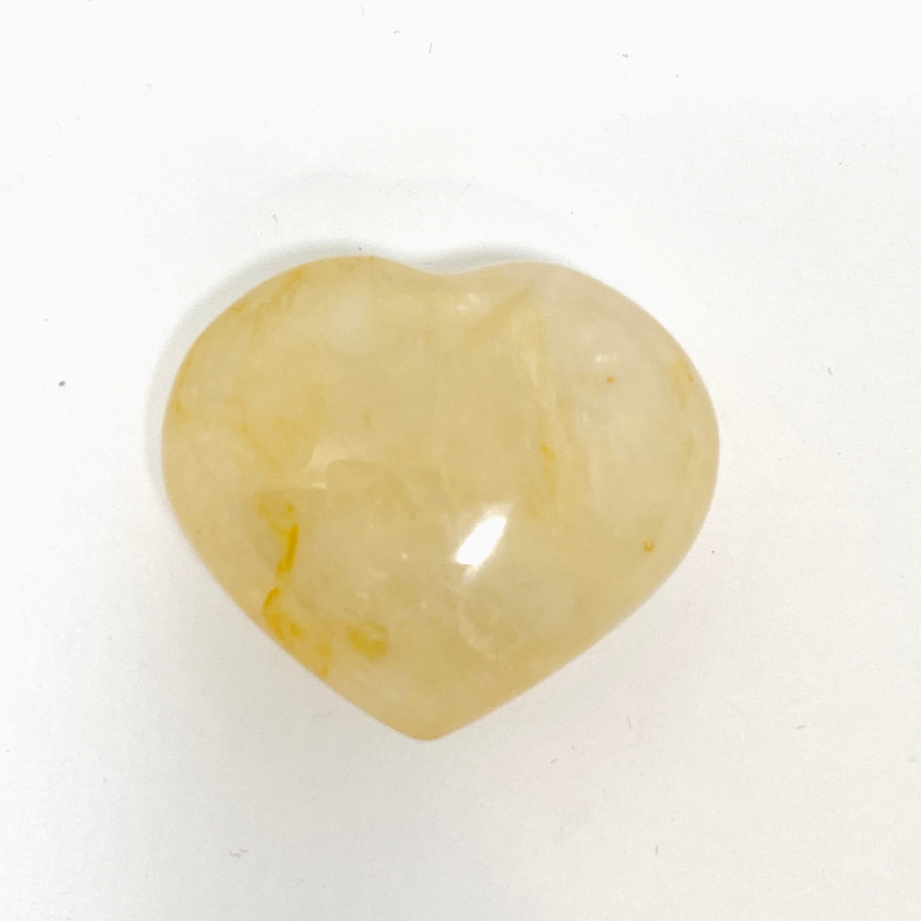 Golden Healer Heart GHH 02 - Natural Crystal Pendant Necklace for Chakra Healing, Energy Balance & Spiritual Protection | Perfect for Meditation, Yoga & Reiki Sessions