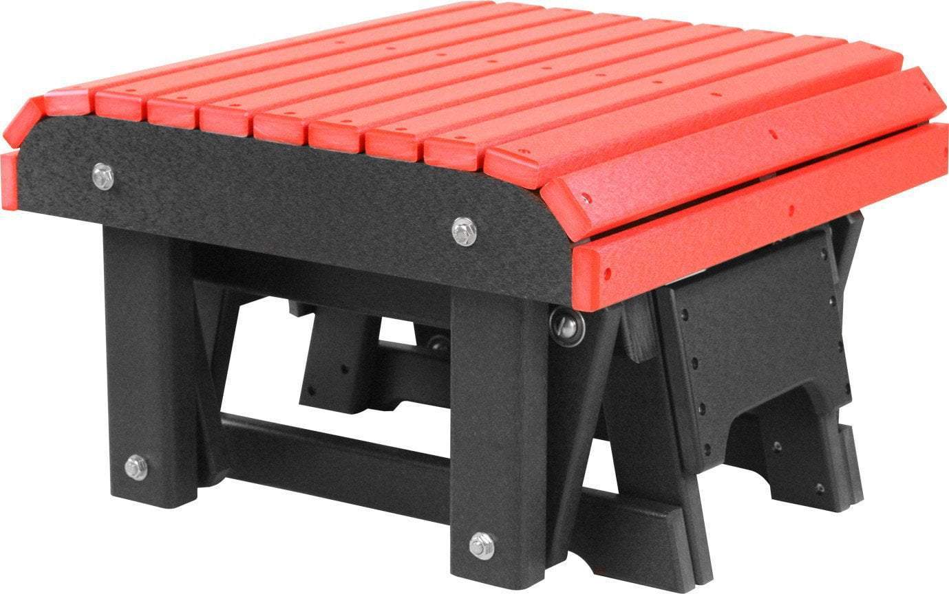 Eco-Friendly Recycled Plastic Glider Footrest - Adjustable Height, Ergonomic Design for Home & Office Use - Perfect for Living Room, Bedroom, or Workspace Comfort