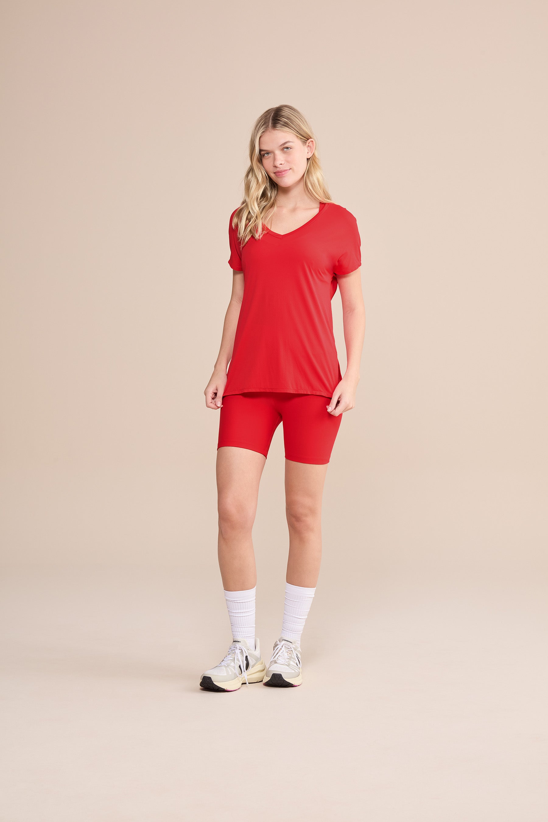 Premium Comfort V-Neck T-Shirt for Men & Women - Soft Breathable Cotton Tee - Perfect for Casual Wear, Gym, and Everyday Outfits