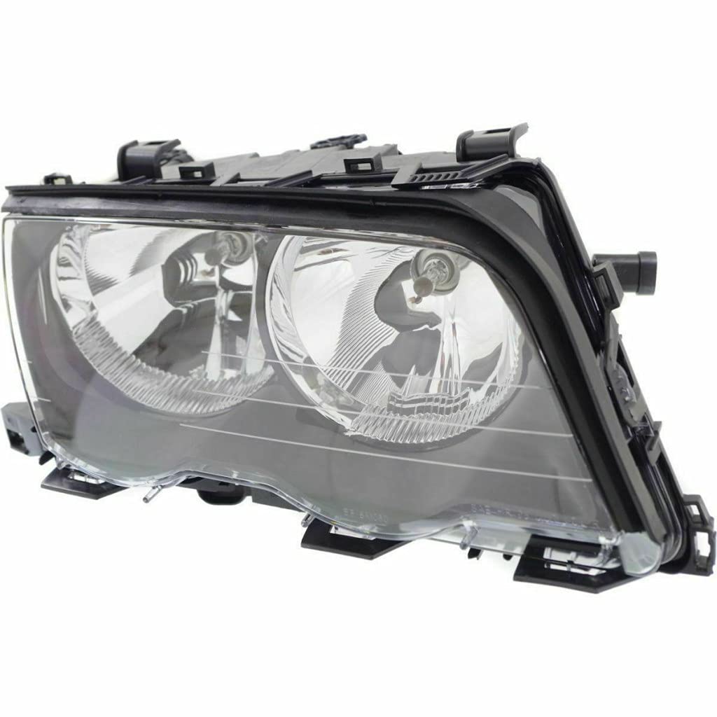 BMW 323i & 328i Headlight Assembly Pair (1999-2000) - Driver & Passenger Side Replacement Headlights for Sedan/Wagon | OEM Part Numbers BM2502102 & BM2503102 | Perfect for Night Driving & Car Restoration Projects
