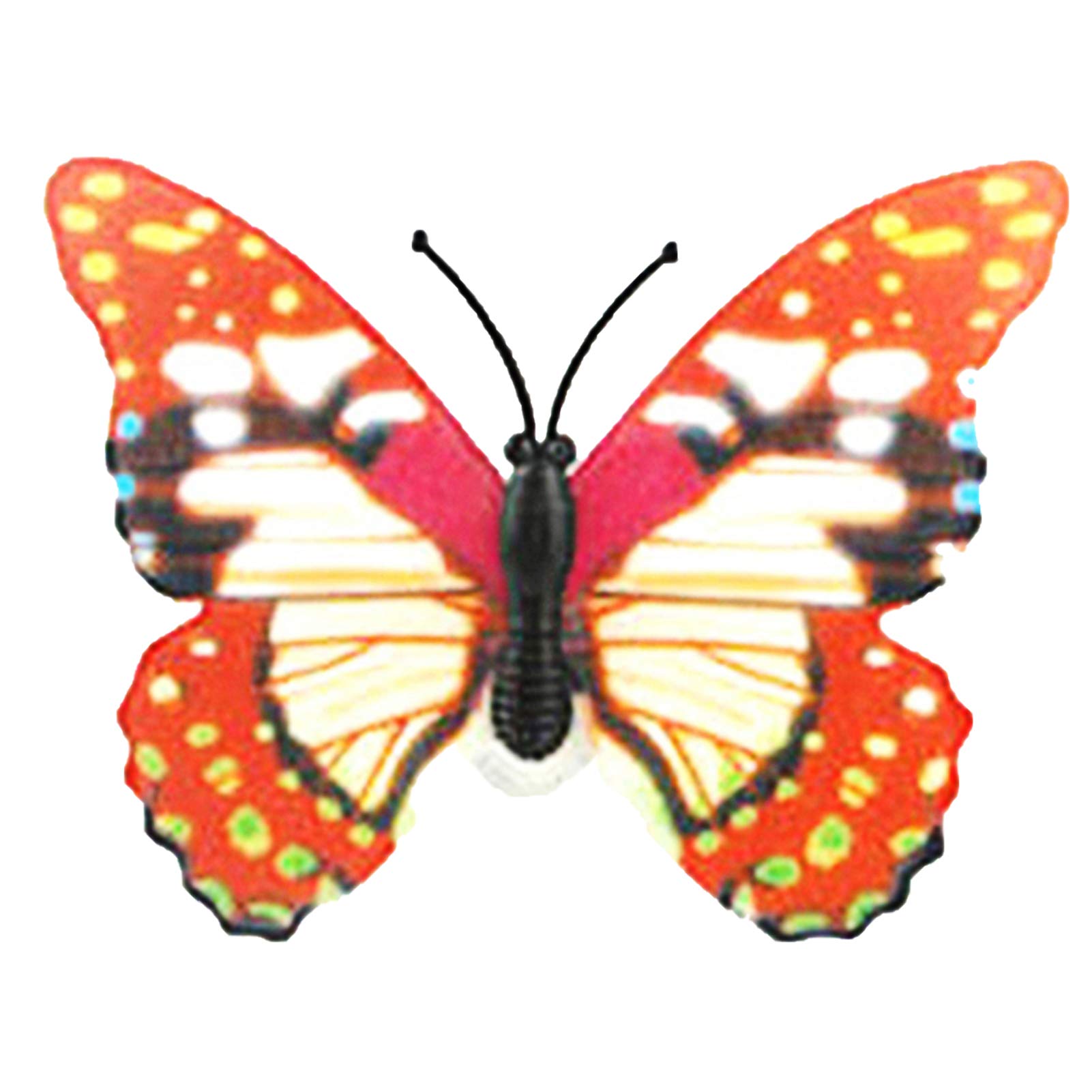 Meideli Butterfly Night Light - Color Changing LED Lamp for Bedroom, Nursery, Living Room | Creative ABS Decoration for Kids & Adults | Perfect for Nighttime Reading, Relaxation & Home Decor