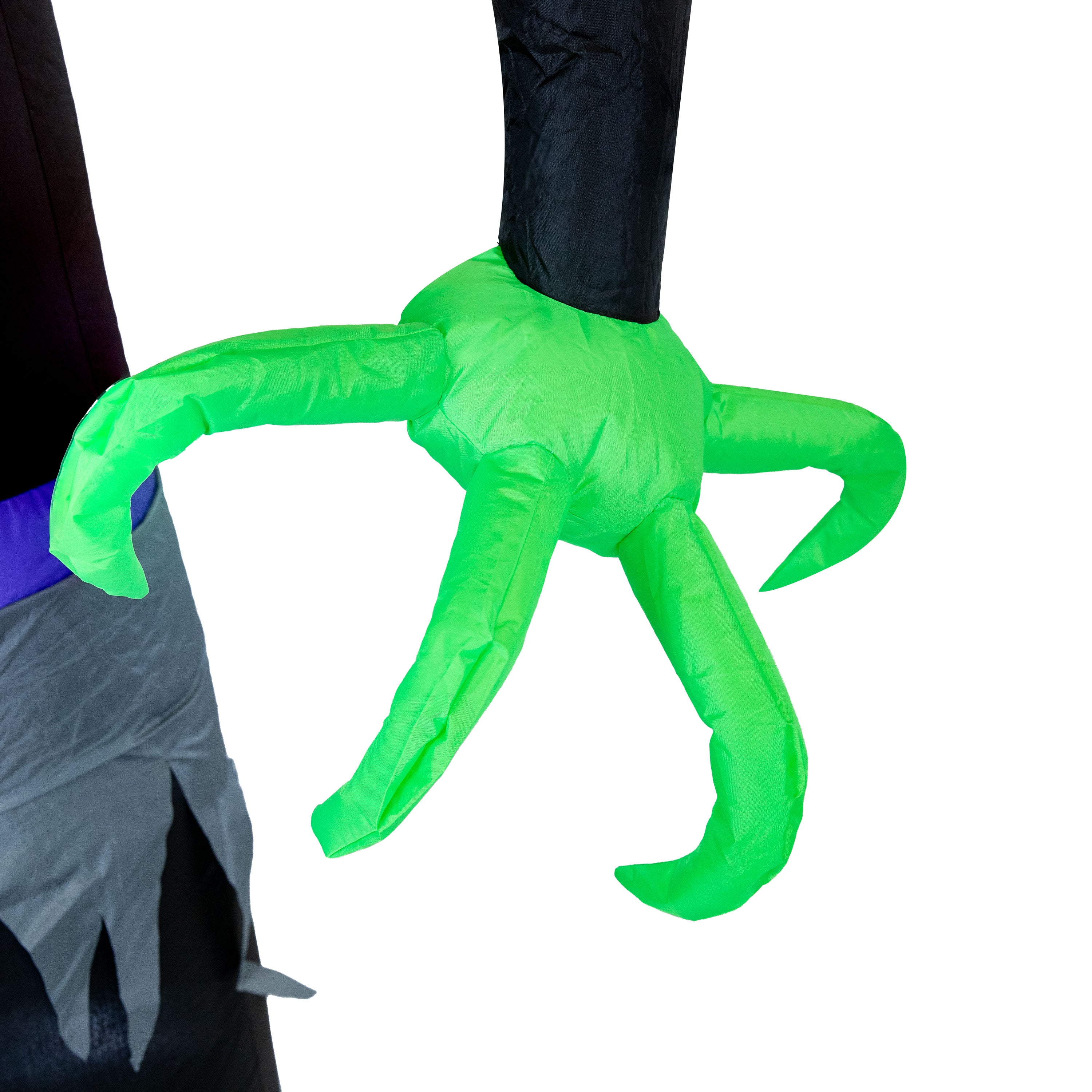 Sunnydaze 8ft Winifred the Wicked Witch Inflatable Halloween Decoration - Outdoor Yard Decor for Spooky Party & Haunted House