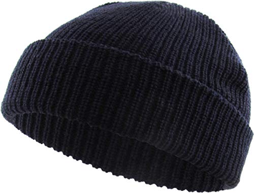Navy Fisherman Beanie