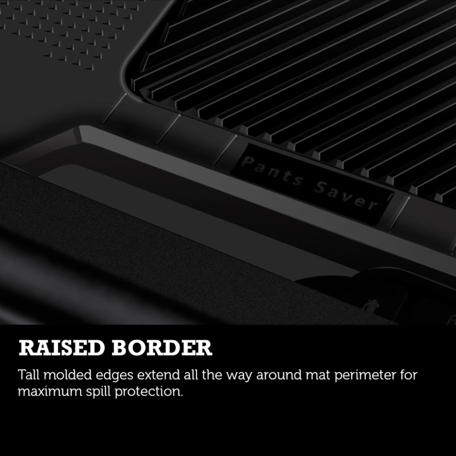 PantsSaver Custom Fit All-Weather Floor Mats for 2018 Jeep Grand Cherokee - High Raised Border Protection, Full Set Liners (Tan) | Perfect for Off-Roading, Daily Commutes & Family Road Trips