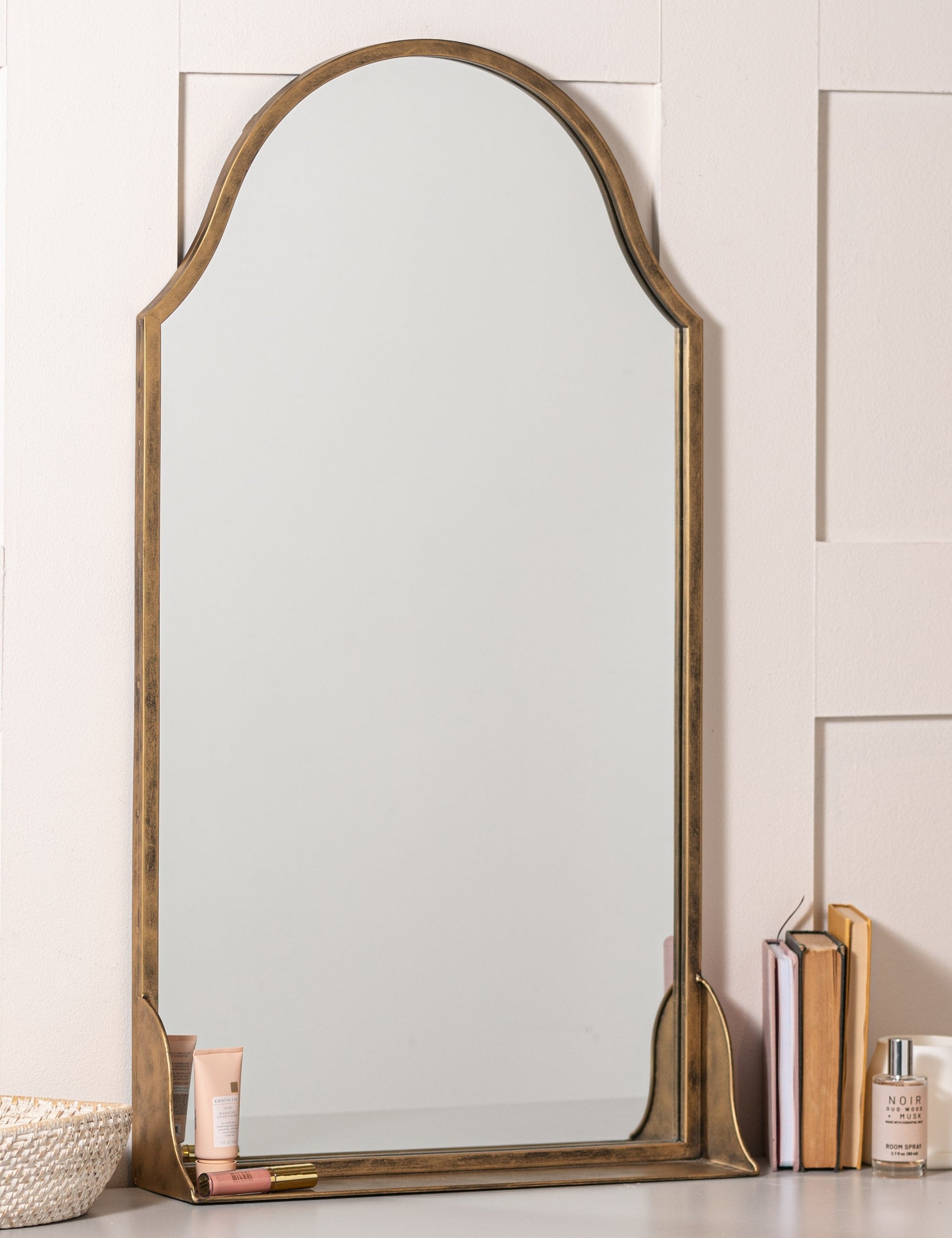 Clare Mirror - Full Length Wall Mirror with LED Lights, Modern Dressing Mirror for Bedroom, Bathroom, Vanity & Home Decor