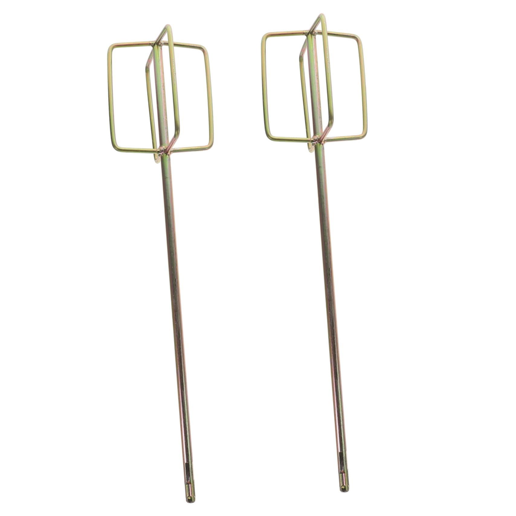2pcs Durable Cement Mixing Rods for Electric Drill - Heavy Duty Stirring Sticks for Cement, Oil Paint & Grout - Essential Mixing Accessories for Construction, DIY & Home Renovation Projects
