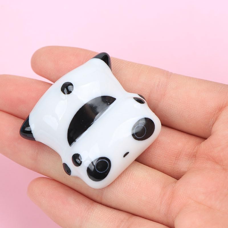 8Pcs Panda Chopsticks Holder Set - Ceramic Chopsticks Stand with Cute Panda Pattern, Spoon Fork Knife Organizer - Perfect for Asian Dining, Sushi Nights & Kitchen Decor