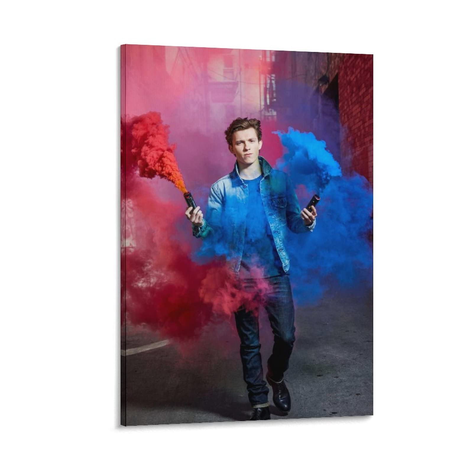 8x12 Inch Framed Wall Art Poster Canvas Painting - Modern Home Decor for Living Room, Bedroom & Office | Ready to Hang
