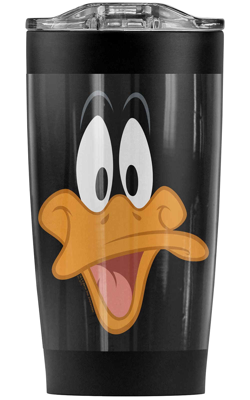 Looney Tunes Daffy Duck 20oz Stainless Steel Tumbler - Vacuum Insulated Travel Mug with Leakproof Lid - Keeps Drinks Hot/Cold for Hours - Perfect for Coffee, Tea, Water on the Go, Office, Gym, Camping & Road Trips