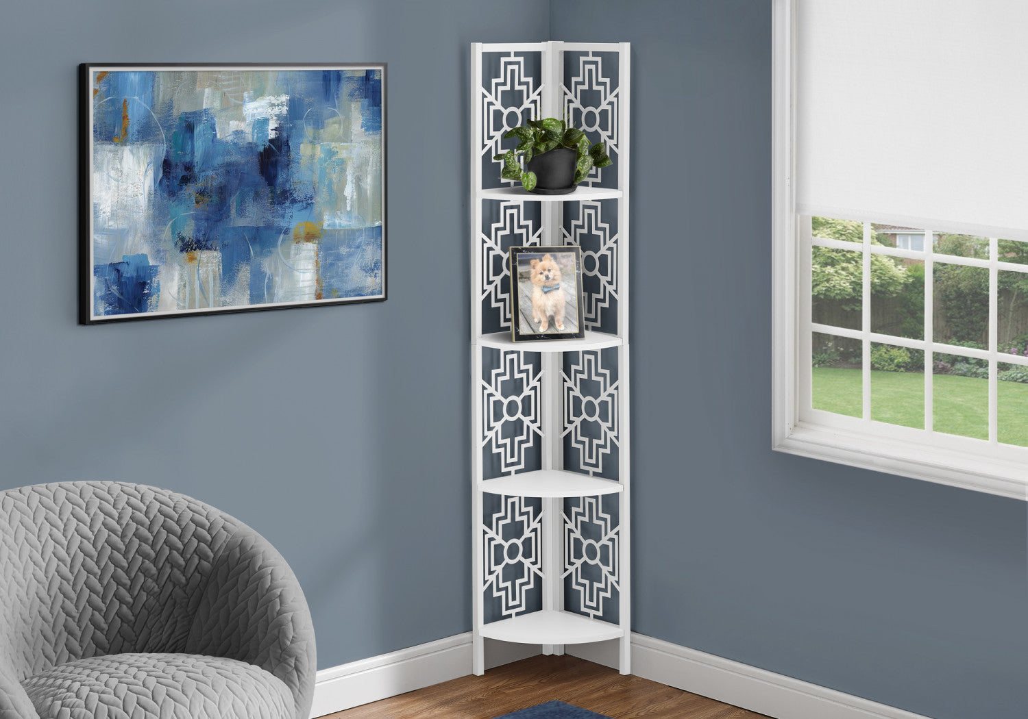 Modern White Tindra Bookcase - Sturdy Wooden Bookshelf for Home, Office & Library - Perfect for Organizing Books, Decor & Storage