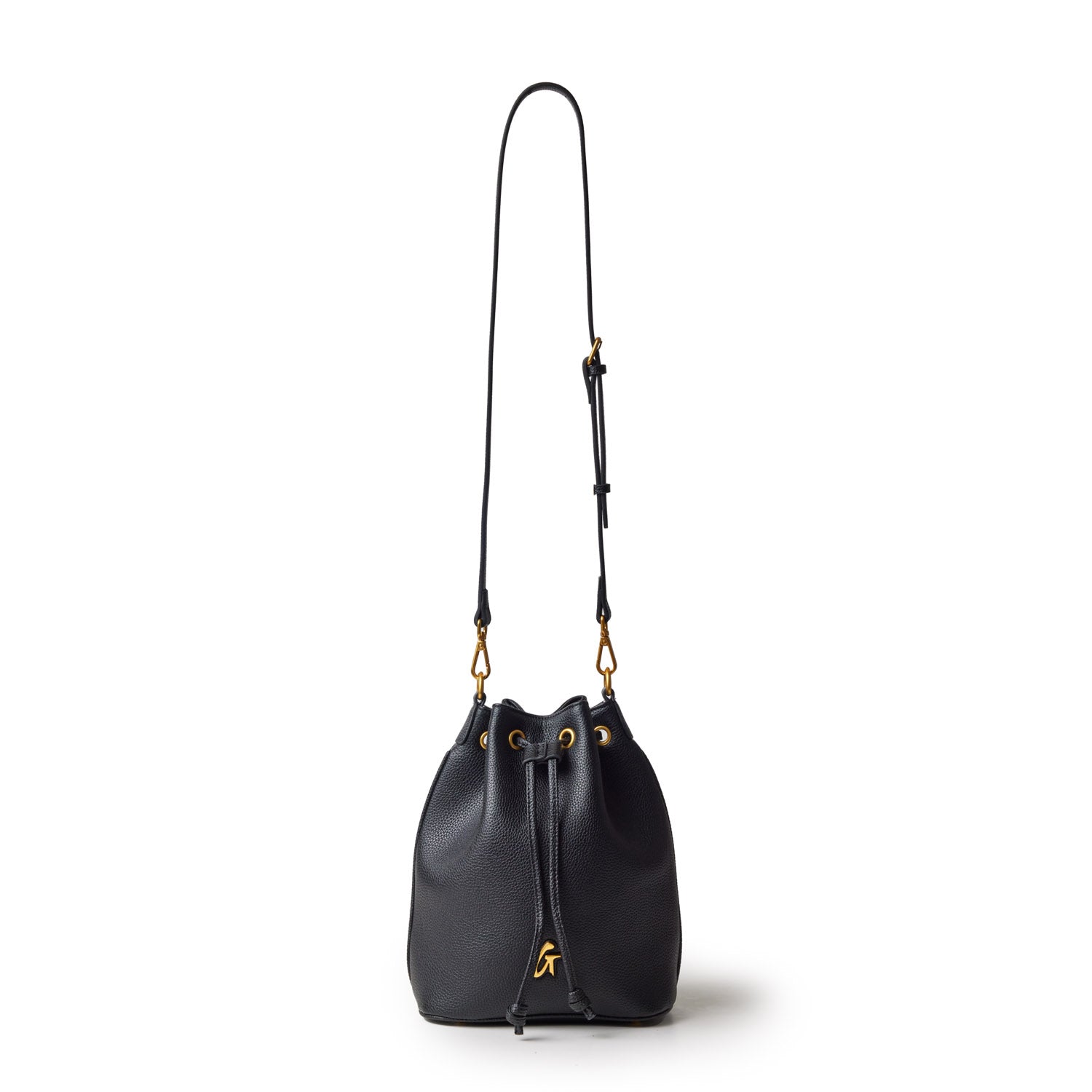 Stylish Medium Pebble Bucket Bag in Black - Perfect for Everyday Use, Travel & Casual Outings