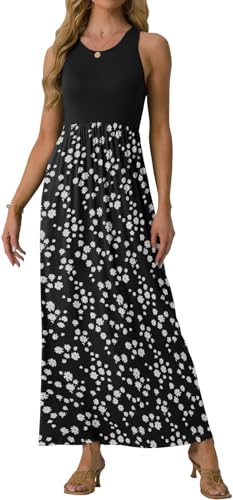 Floral Black Small Daisy