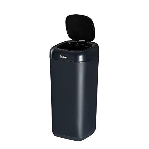 ZOKOP 9 Gallon Automatic Touchless Trash Can with Infrared Motion Sensor - Hands-Free Kitchen Waste Bin with Lid (Blue) | Perfect for Home, Office & Restaurant Use