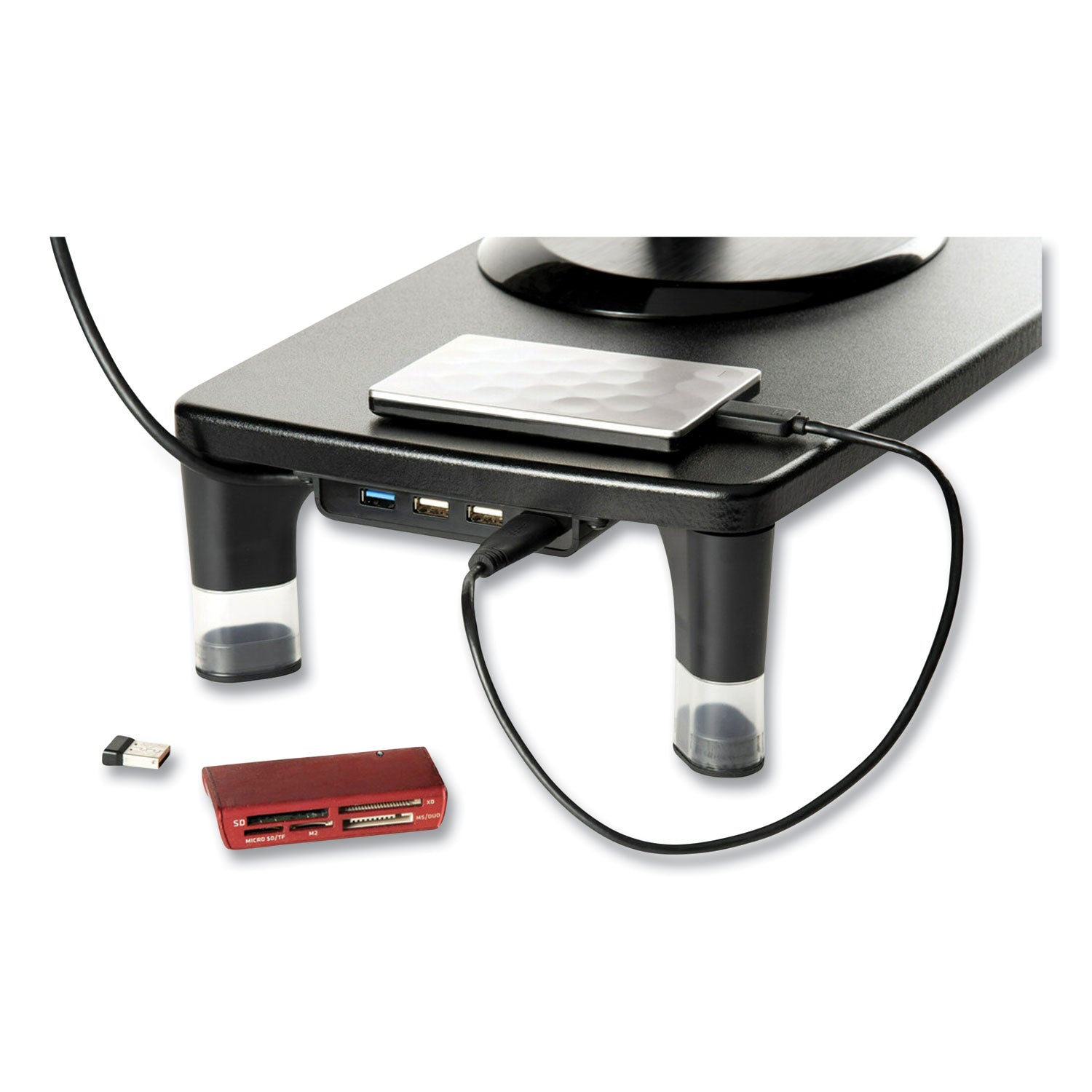 3M™ MS100B Monitor Stand - Adjustable Height (2.7