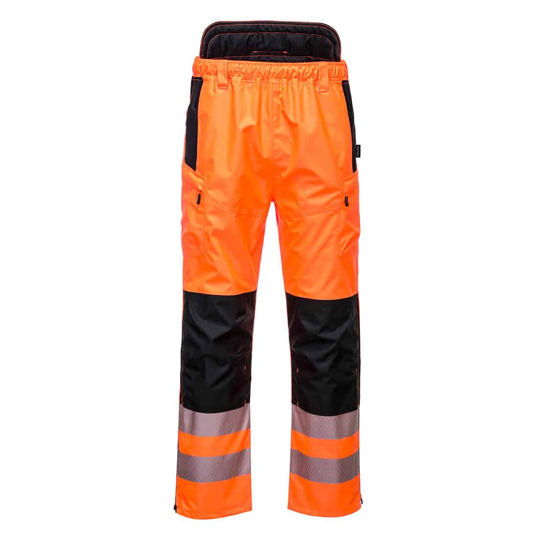 Portwest PW342 PW3 High Visibility Extreme Safety Trousers - Reflective Work Pants for Construction, Roadwork & Outdoor Safety