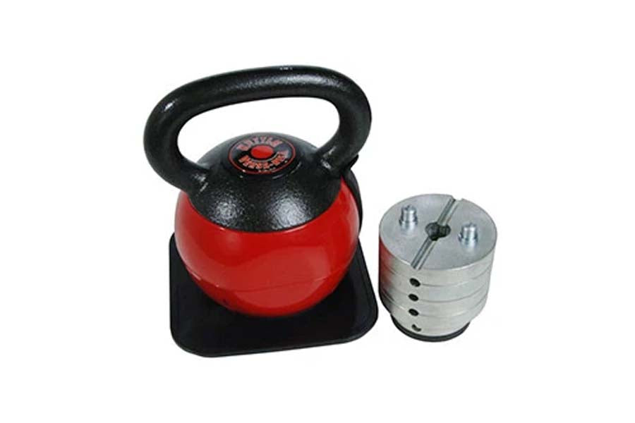 Warrior Adjustable Kettlebell - Versatile Weight for Home Gym & CrossFit Training - Perfect for Strength, Cardio & Functional Fitness Workouts