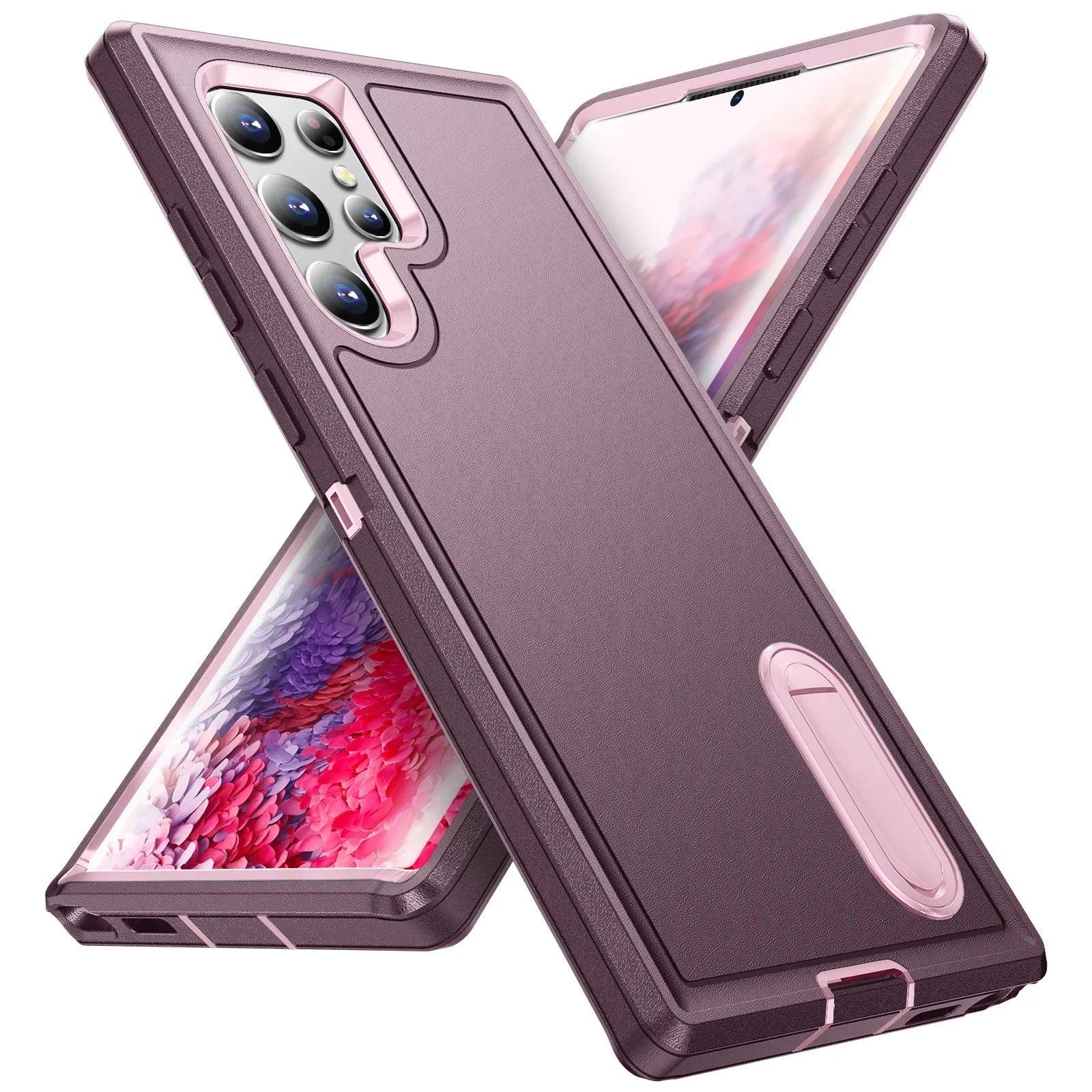 Samsung Galaxy S24 Ultra Rugged Shockproof Case - Heavy Duty Protection for Drops & Bumps - Perfect for Outdoor Adventures, Construction Work & Extreme Sports