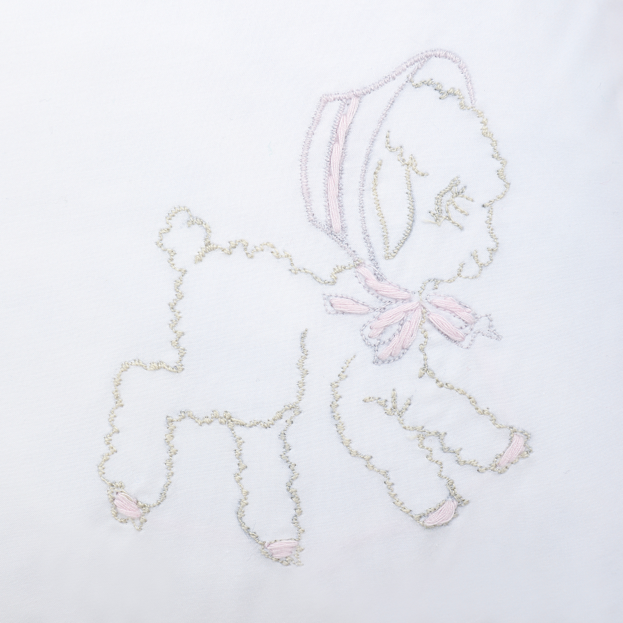 Soft Organic Cotton Baby Little Lamb Fitted Crib Sheet - Breathable & Hypoallergenic for Safe & Comfortable Nursery Sleep