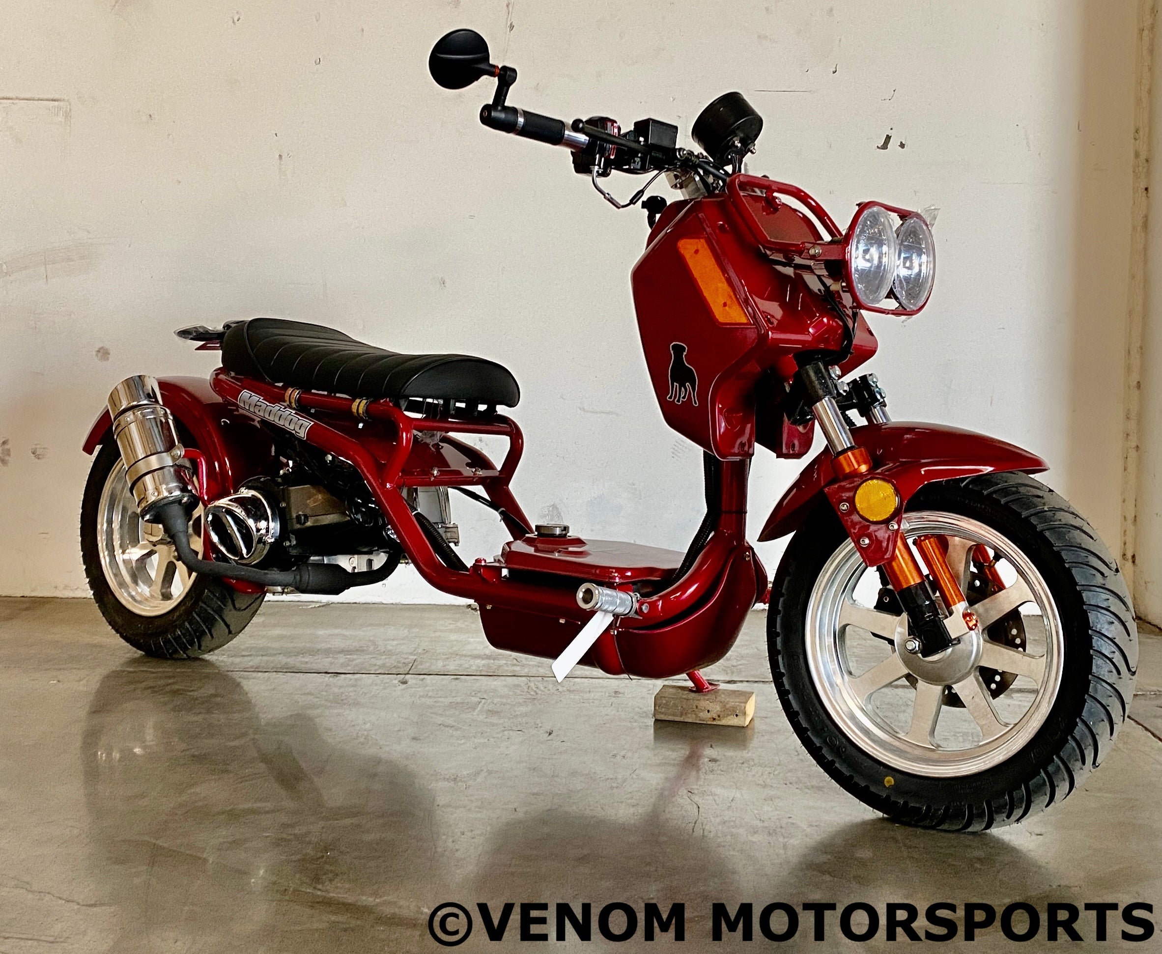 150cc Maddog Scooter - 4th Generation Automatic Transmission Scooter for Adults | Perfect for Commuting, City Riding & Urban Transportation