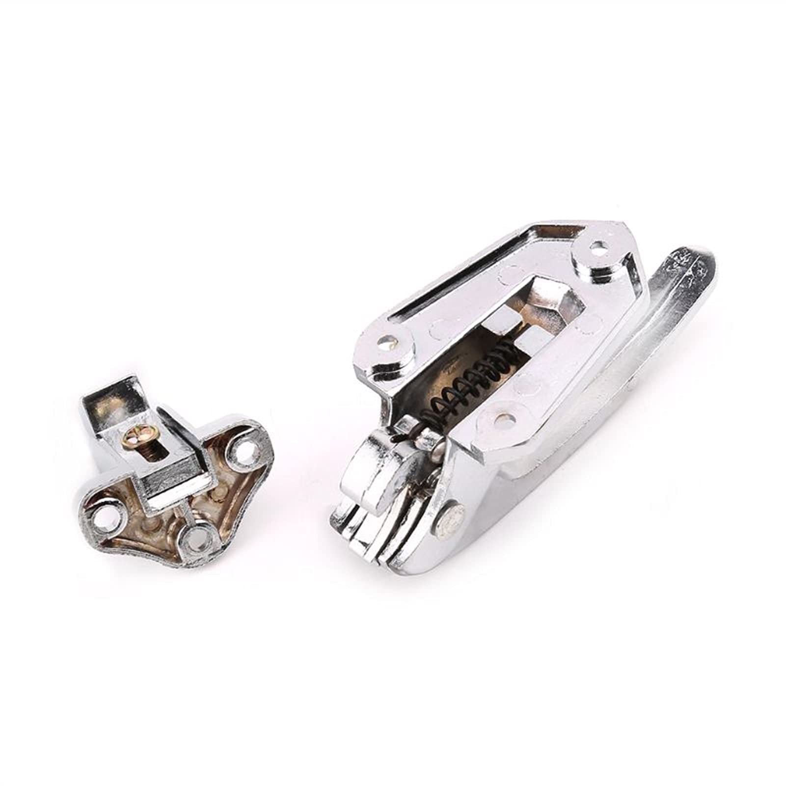 Premium Zinc Alloy Spring-Loaded Door Handle & Latch - Heavy Duty Pull Handle for Oven, Refrigerator, Freezer - Perfect for Kitchen Appliances & Cabinets